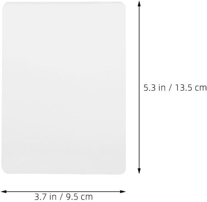 EXCEART 100sheets Clear Protective Laminating Film and Thermal Lamination Pouches for Photos Cards and Documents - Image 5