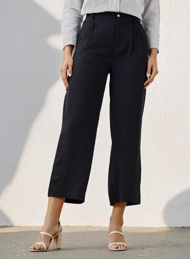 سبلاش فيڤ Pleated Regular Fit Trousers