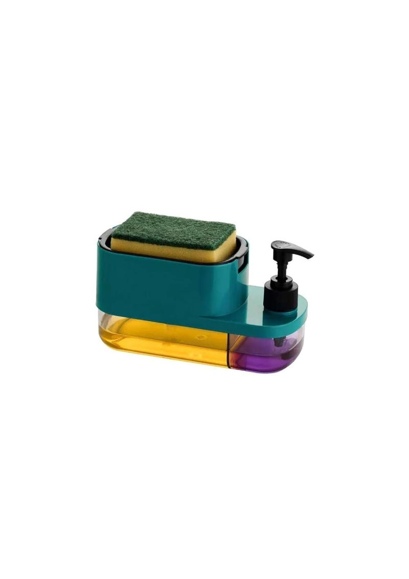 kenal 3-in-1 Plastic Soap Dispenser - Multi-Function Soap, Lotion, and Sanitizer Dispenser - Image 1