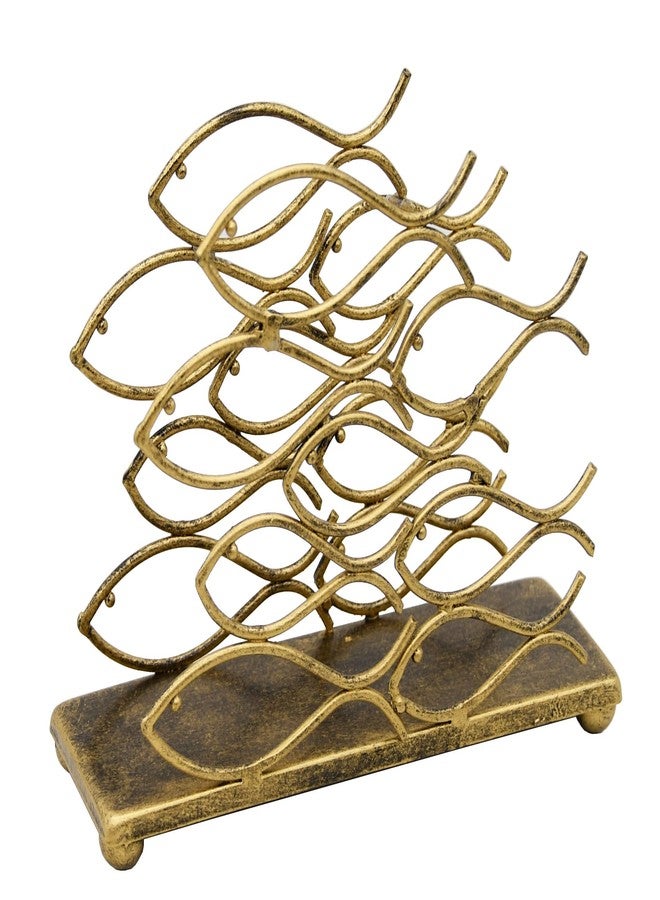 OwlGift Fish Design Napkin Holder, Ocean Serviette Dispenser, Marine Cocktail Tissue Storage Organizer, Mail Letter Sorter Rack, Document File Organizer – Bronze - Image 4