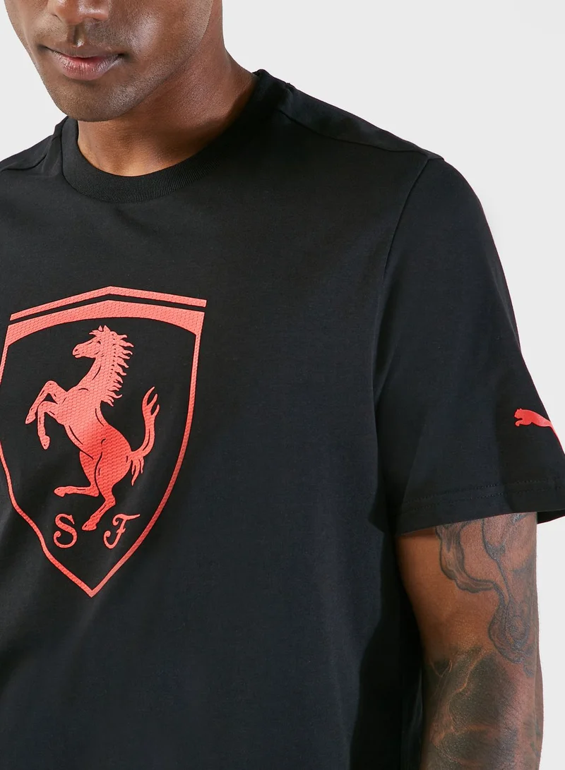 PUMA Ferrari Race Tonal Big Shield T-Shirt