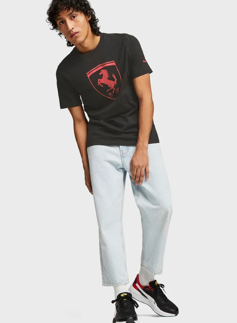 PUMA Ferrari Race Tonal Big Shield T-Shirt