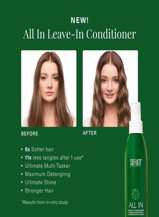 SURFACE Hair - ALL IN Leave In Conditioner - Detangles, Conditioners & Strengthens for All Hair Types- 6 fl oz - Image 2
