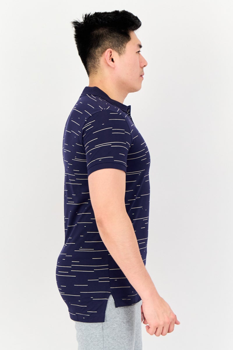 PUMA قميص بولو قصير الأكمام للرجال بتصميم نحيف، متعدد الألوان - Image 3