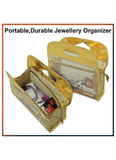 Multiuses Pvc Laminated Travel Toilerty Bag/Makeup Bag For Home &Traveling Pack Of 2 (Gold) 52Hh4112 - pzsku/Z4E9FF95B699332A5E821Z/45/_/1721719304/9bdf7245-b303-4e5c-859a-44f8408d4c75