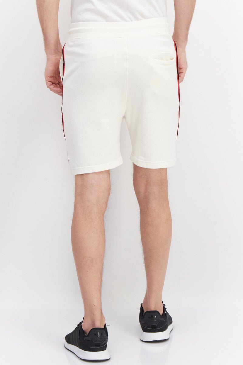 Ufc Men Sportswear Fit Brand Logo Training Sweat Shorts, Off White - Image 2