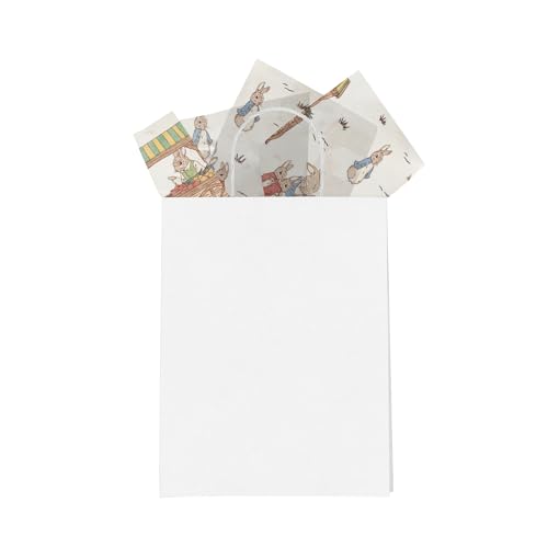 Pro Supply Global Peter Rabbit Printed Tissue Paper for Gift Bags or Boxes and Wrapping - Baby Shower Bulk Decorative Art Tissue Paper for Packaging and Gifting | 24 Sheets 20" x 30" - Image 3