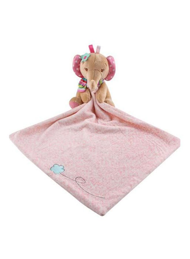 منشفة مريحة بتصميم فيل مع لعبة - Image 1