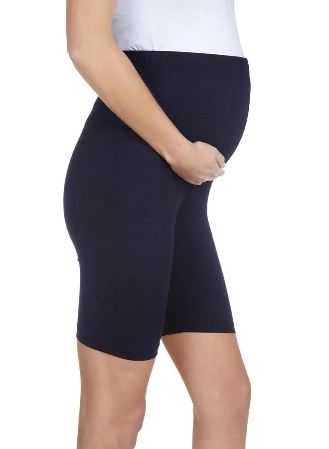 LuvmaBelly Maternity 8028 Cotton Pregnancy Shorts Leggings.