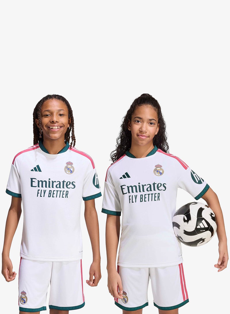 Adidas Youth Real Madrid 26/27 Home Jersey - Image 1