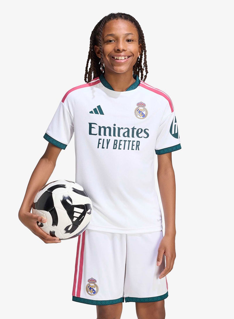 Adidas Youth Real Madrid 26/27 Home Jersey - Image 3