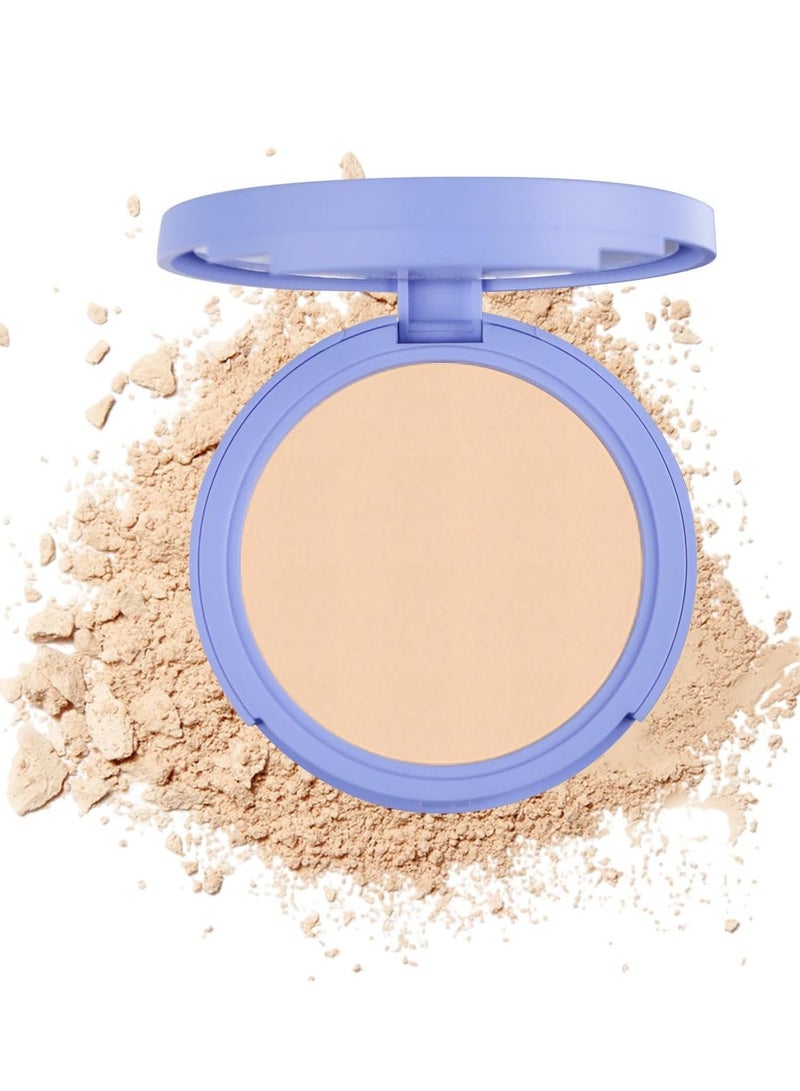 Oil Control Facial Powder Matte Smooth Setting Waterproof Long-Lasting  Lightweight Makeup For Soft Focus Finish, Minimizes Fine Lines And Pores Classic Ivory - Image 1