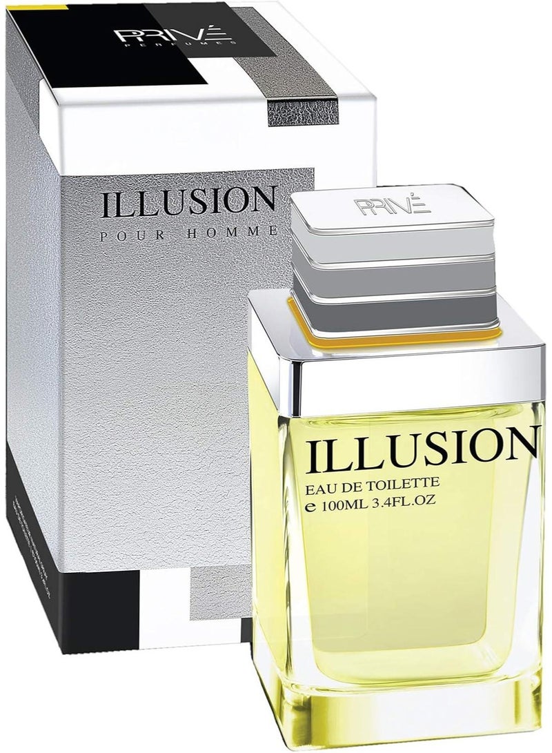 PRIVE Illusion Pour Homme EDT 100ml - Image 1