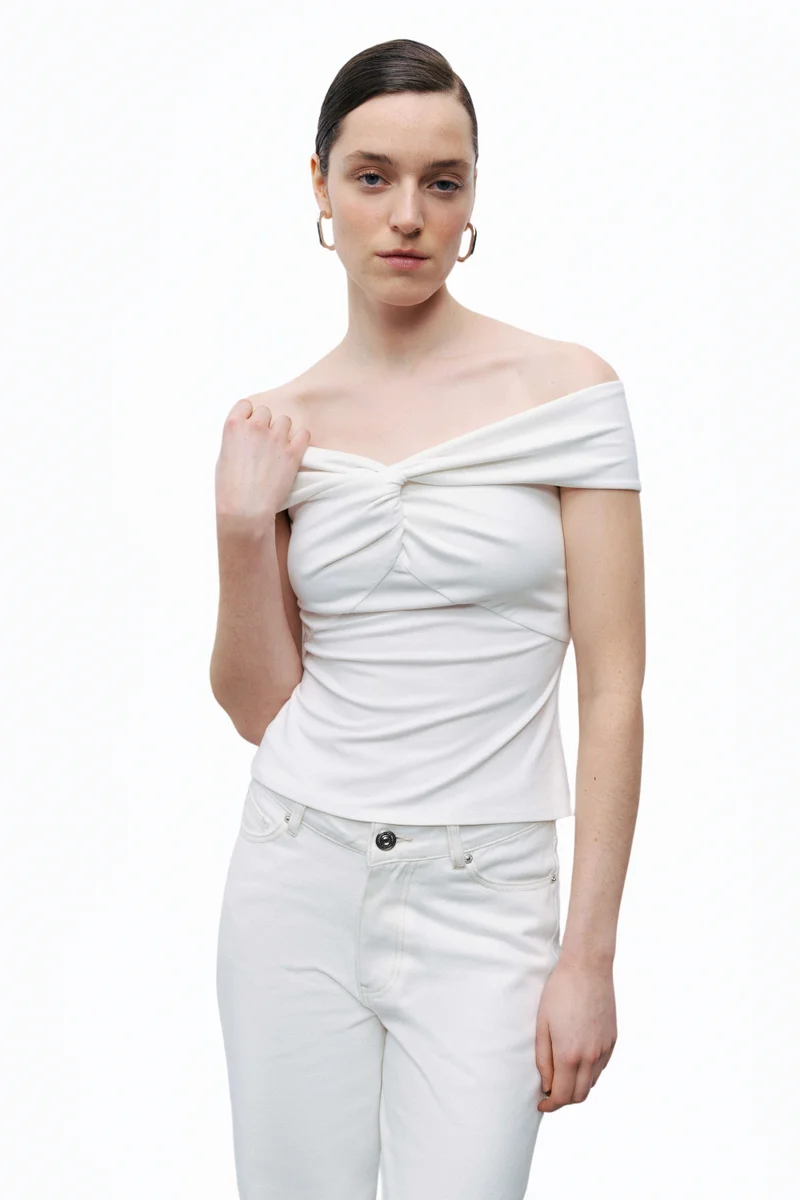 نوكتورن Blouse with Twist Detail