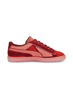 PUMA Suede Layers Mono Mens Red Sneakers  - Image 2
