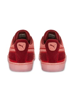 PUMA Suede Layers Mono Mens Red Sneakers  - Image 3