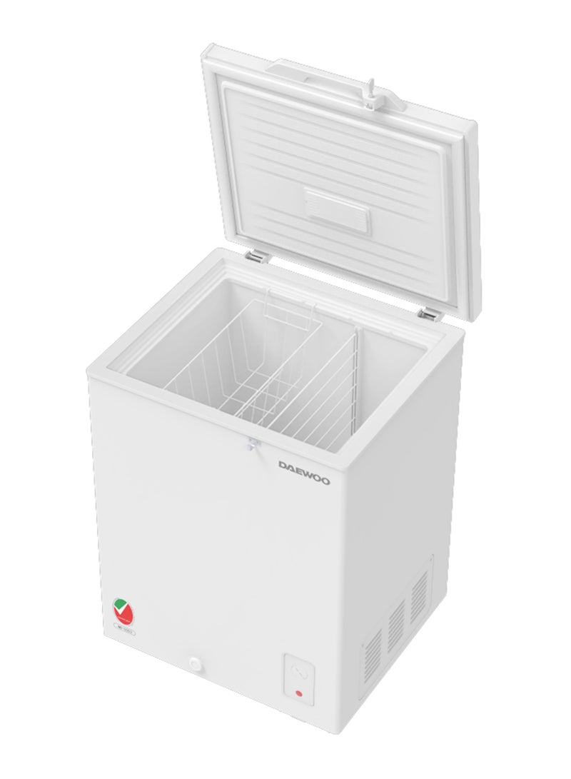 DAEWOO 142L Chest Freezer, Single Door storage basket, High Efficiency Cooling, Adjustable Temperature, Freezer to Fridge Convertible Option, - Image 2