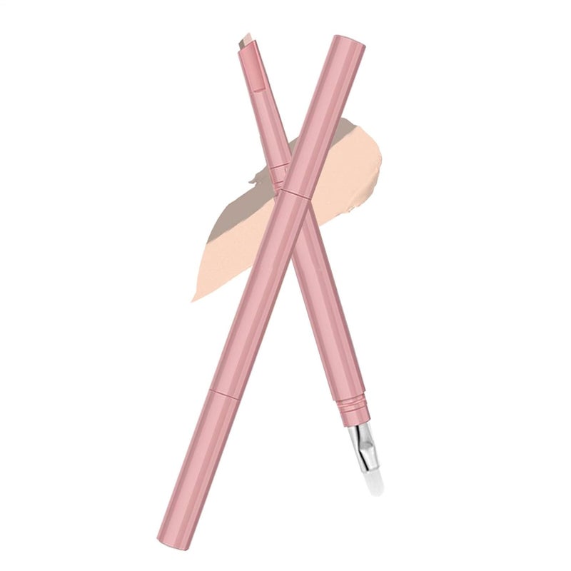 Eye Highlighter Stick,2 in 1 Double-Ended Makeup | Eye Highlighter with Soft Brush,for Women Girls Home Salon Travel Dating Wedding Office Party Birthday Holiday - Image 1