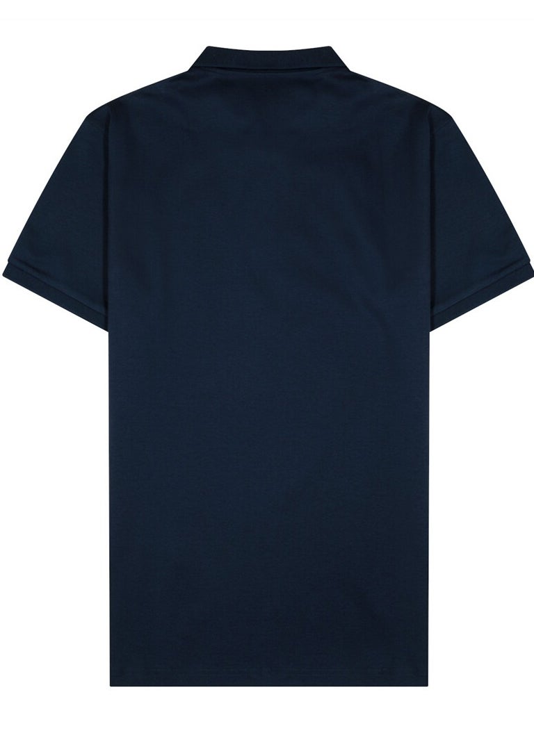 GIORDANO - Men's Luxury Touch Polo Blue - Image 1