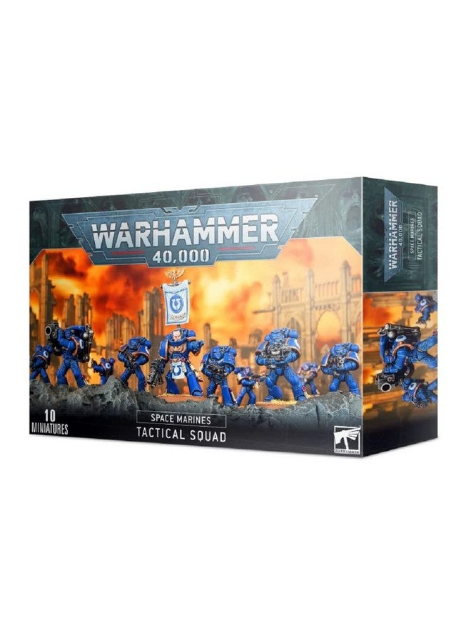 Games Workshop Warhammer 40,000: Space Marines - Tactical Squad - Image 1