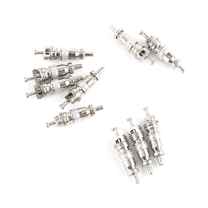 klarako A C Autos Valve Core, 71Pcs Air Condition Repair Kit Repair Tool 10pcs Valve Cores 50pcs Hose Gaskets 10pc Valves - Image 5