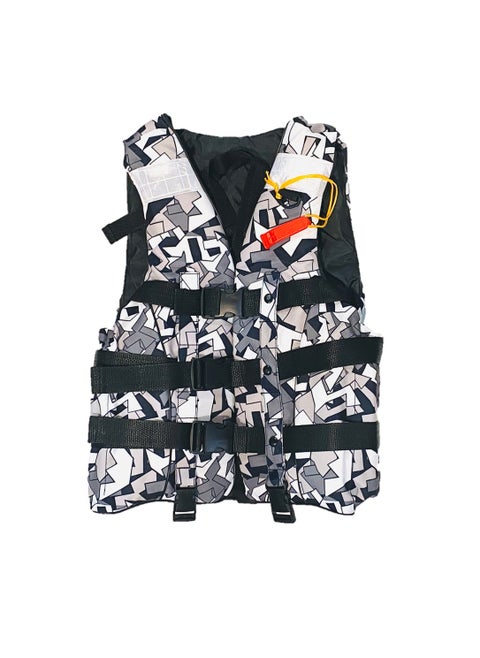 J04 Life Jacket Premium Buoyancy Vest For Adults And Kids Adjustable Fit, Available In 3 Different Mesmerizing Colors And 5 Different Sizes