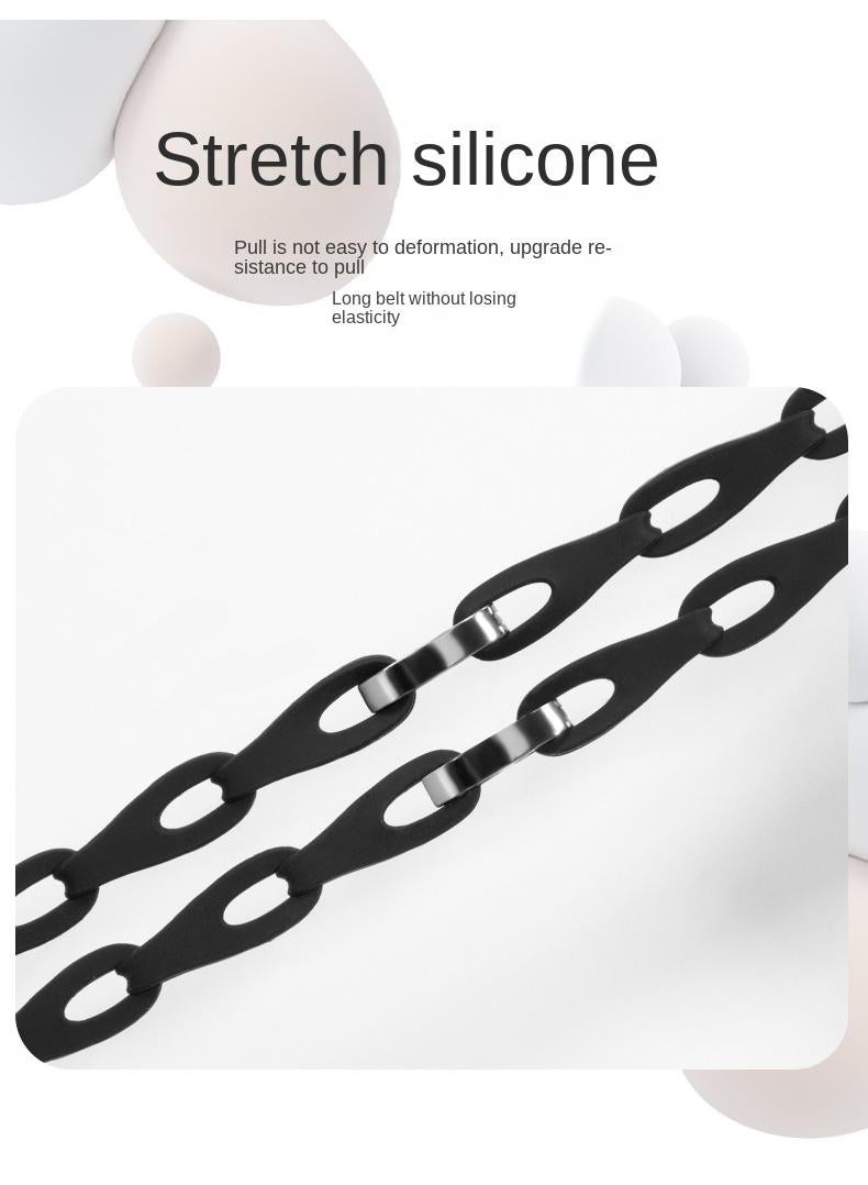 Y&D For Apple 38/40/41mm Fashion Hollow Silicone Bracelet Strap - Image 3