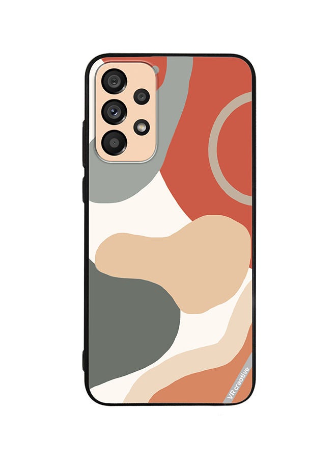 VR CREATIVE Protective Case Cover For Samsung Galaxy A72 Layers Design Multicolour - Image 1