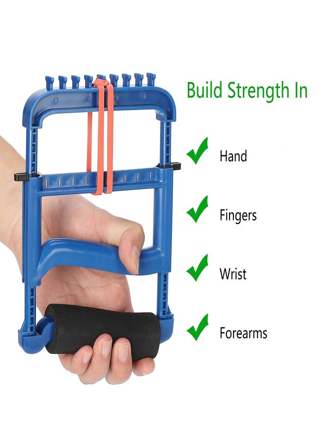YPCBYNBS Hand Exerciser,Strength Training Grip Strengthener for Physcial Therapy,Blue - Image 4