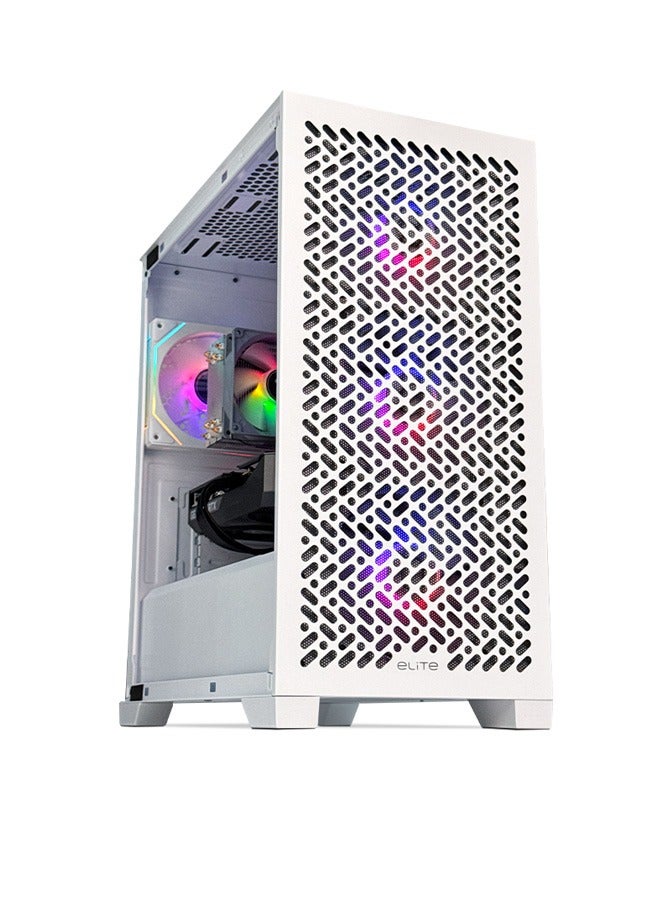 Game Sekret Spark Gaming PC - Intel Core i5-12400F | GeForce RTX 3050 6GB GPU | 16GB DDR4 RAM-500GB NVMe SSD | Air Cooler-H610 MB-500W 80+ PSU | WiFi-Bluetooth-Windows 11 Pro | Game Sekret Desktop Computer | 1 Year Warranty Black - Image 3