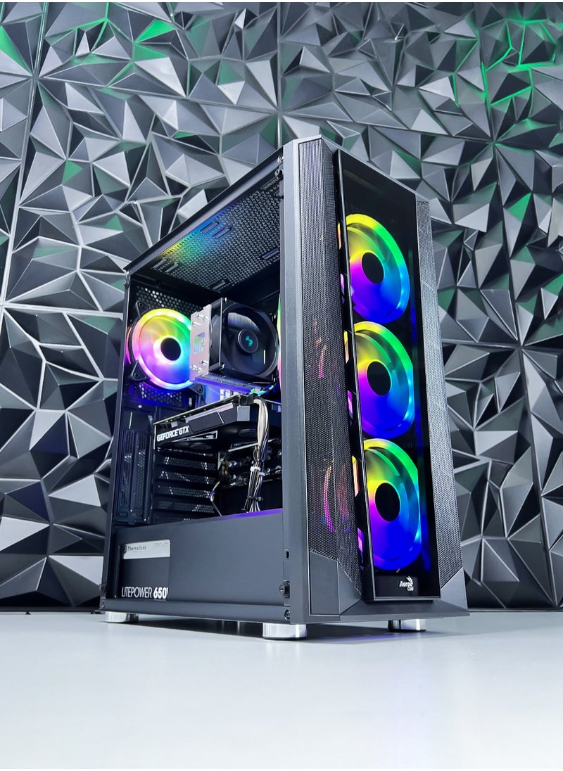 Game Sekret Smartpack Gaming PC - Intel Core i5-11400F Processor | NVIDIA RTX 3050 6GB GPU | 16GB DDR4 RAM | 500GB M.2 NVMe SSD + 1TB HDD | Air Cooler | WiFi/Bluetooth Ready | Windows 11 Pro | Game Sekret Desktop Computer Tower  - Image 4