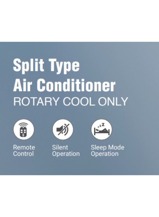 PRO GENERAL 1.5 Ton Rotary Split AC, Highly Efficient Cooling Air Conditioner with T3 Tropical Compressor, R410a Gas, Remote control, Super Cool, Low Noise With gold fins PRG18SAC - WHITE (No Installation) - Image 3