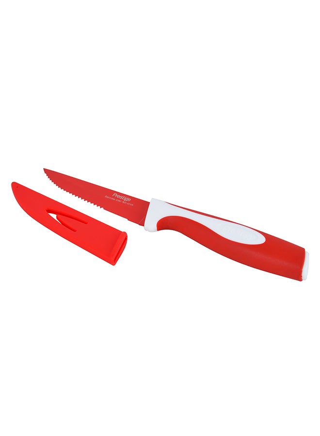 Prestige Steak Knife Red/Brown 4inch - Image 5