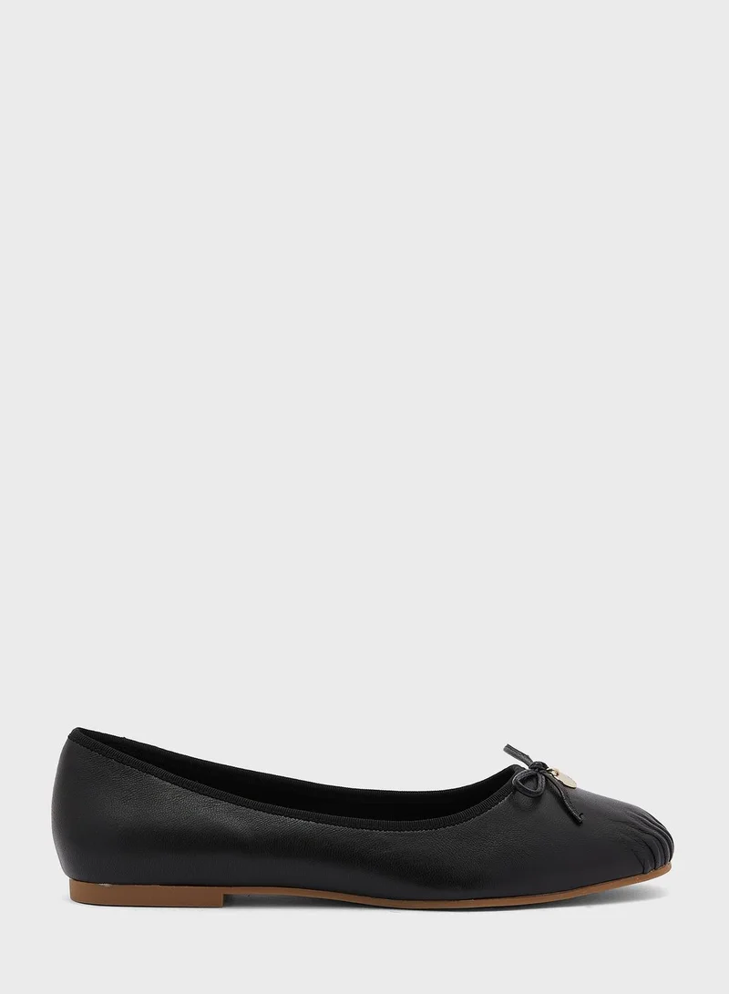 Ted Baker Bow Ballet Pump Shoes