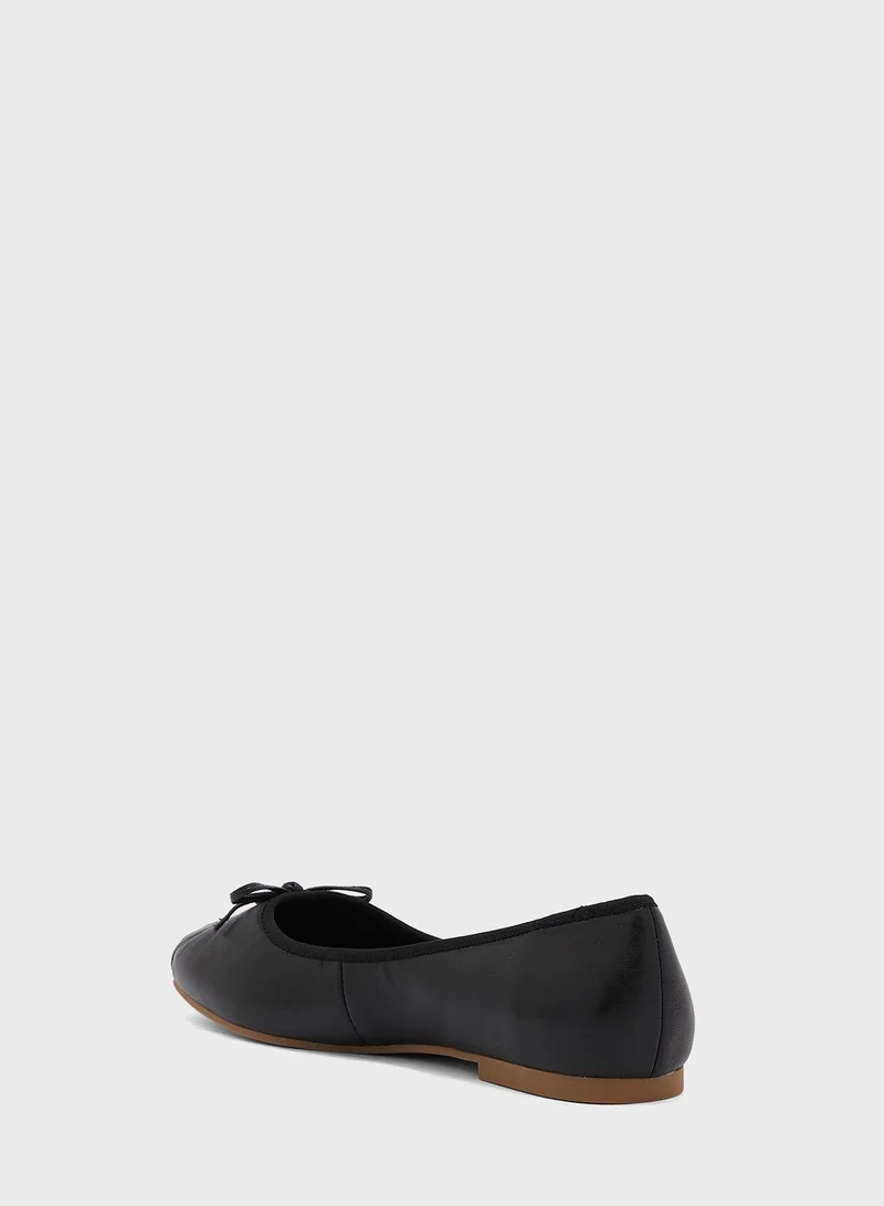 Ted Baker Bow Ballet Pump Shoes