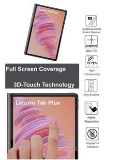 NAFCO Lenovo Tab Plus-11.5 inch Tempered Glass Screen Protector – High Transparency, Delicate Touch, Anti-Explosion, Smooth Arc Edges, Easy Installation, Screen Protector for Lenovo Tab Plus-11.5 inch  - Image 4