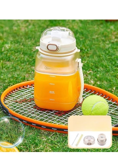 1000ML Juicer Multi functional Electric Juice Cup Large Capacity Portable Blender Juice Cup Creative Gift