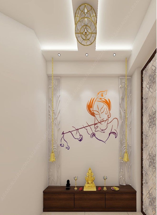 ARandNJ مجموعة قوالب ARandNJ للرسم على الجدران (عبوة واحدة، المقاس: 16 × 24 بوصة) - تصميم كانها جي - تصميم قابل لإعادة الاستخدام - مثالي لتزيين غرف الرسم والمعيشة والمكاتب - Image 4