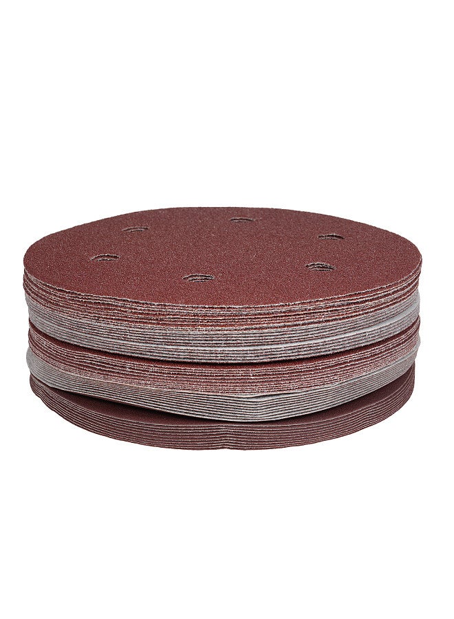 15PCS 9 Inch 6 Hole Hook and Loop Adhesive Sanding Discs Sandpaper for Drywall Sander 40 60 80 180 240 Grits  - Image 3