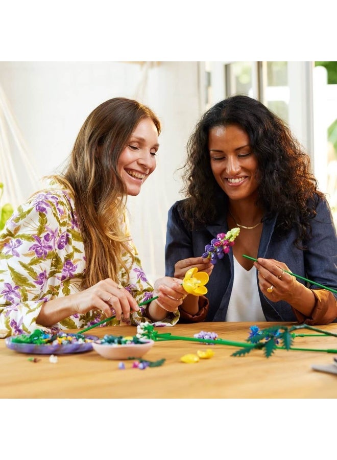 LEGO Icons Wildflower Bouquet 10313 Building Blocks Toy Set; Flowers Botanical Collection; Gifts For Her (939 Pieces) - Image 1