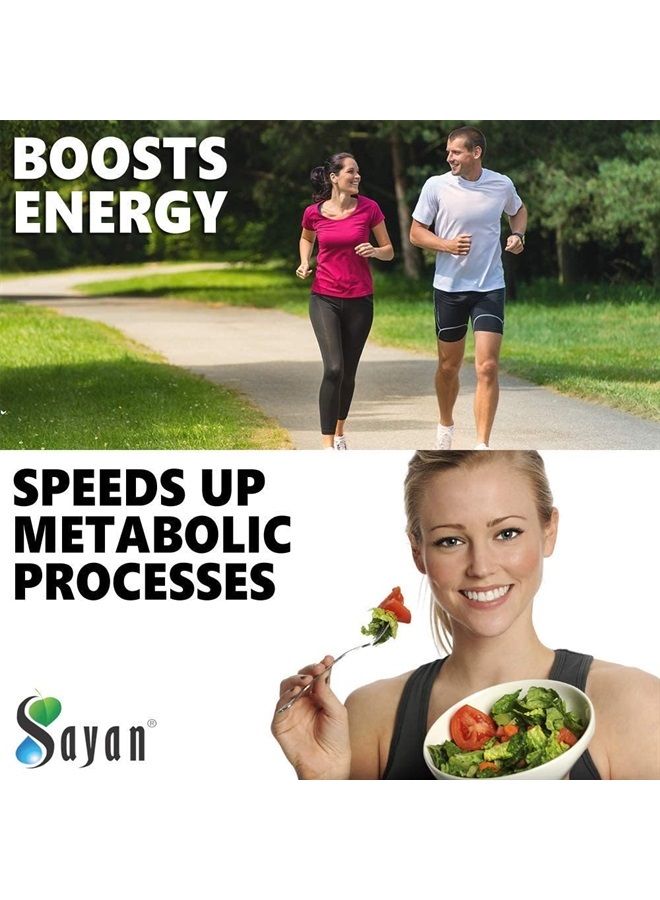 sayan Pure Shilajit Genuine Black Resin Mineral Pitch Tablets (1-2 Month Supply of 60 Organic Drops) Fulvic Acid & Trace Minerals Supplement for Immune Support, Natural Detox, and Energy Boost - Image 3