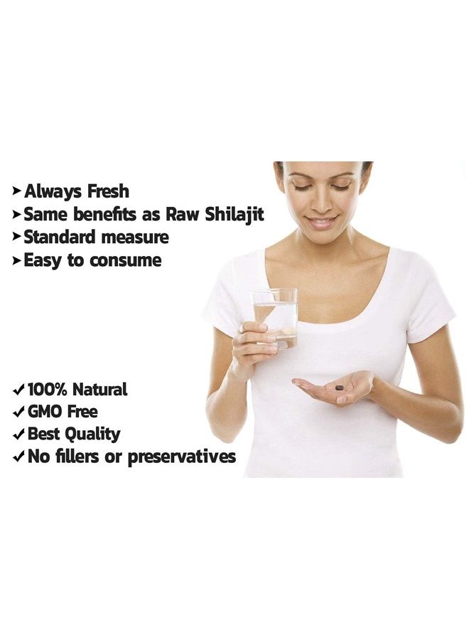 sayan Pure Shilajit Genuine Black Resin Mineral Pitch Tablets (1-2 Month Supply of 60 Organic Drops) Fulvic Acid & Trace Minerals Supplement for Immune Support, Natural Detox, and Energy Boost - Image 4