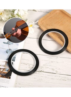 Excefore 2 Rolls Violin Fingering Tape for Fretboard, 216 ft/66m Orchestral Instrument Fingering Tape Fingerboard Tape Note Positions Violin Accessories for Beginners Cello Guitar - Black  - Image 4