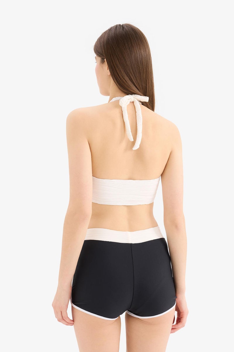 DeFacto Black Woman Fall in Love Regular Fit Bikini Bottom Casual - Image 5