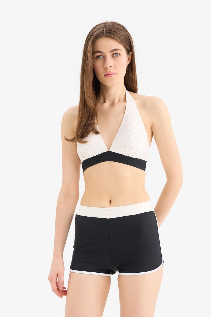 DeFacto Black Woman Fall in Love Regular Fit Bikini Bottom Casual - Image 2