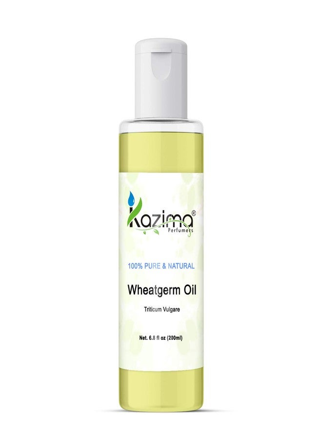 KAZIMA WheatGerm Cold Pressed Carrier Oil - 100% Pure Natural & Undiluted For Skin care & Hair care (200ml) - Image 2