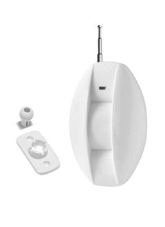 NIBEMINENT 433Mhz Wireless Passive Infrared Pir Sensor Burglar Alarm System White 13x4.9x7.4centimeter  - Image 1