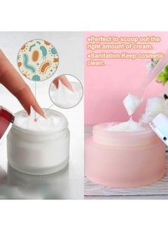 300 Pcs Mini Plastic Cosmetic Spatulas Clear Disposable Makeup Mask Spoons Small Frosted Clear Facial Cream Scoop For Mixing And Sampling(150Pcs Spatulas+150Pcs Scoops) - pzsku/Z4EA1A0ADE45116729F30Z/45/_/1719222551/56f5f69b-fd78-46f8-8d5e-3d2c450b4f11