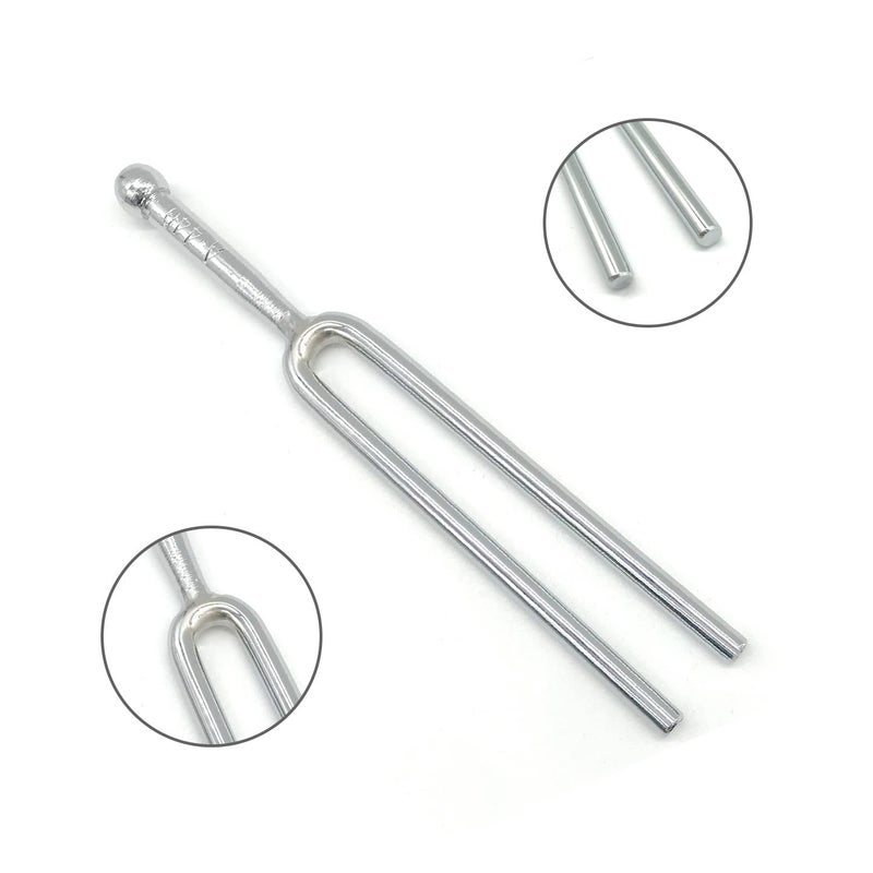 FSHANEE A440 Hz Tuning Fork (A440) Standard A Key for Piano Guitar Bass Violin Tuner String Musical Instrument Tuner Tuning Forks, All in Storage Pouch - Image 3