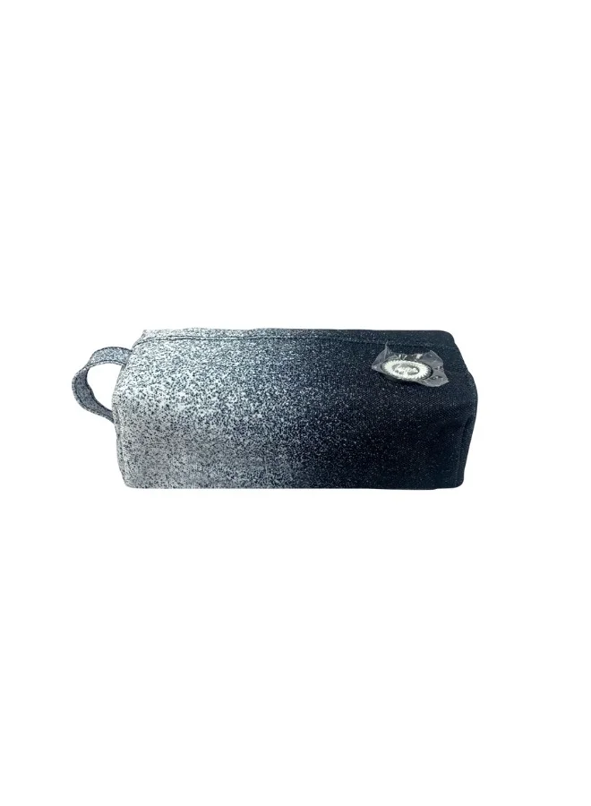 JUST HYPE Original Pencil Pouch - Black&White Speckle Fade